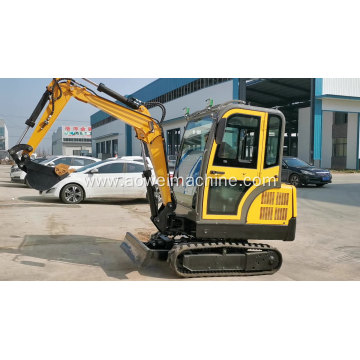 Mini Excavator With Attachments Auger Hammer Grab